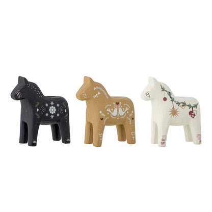 Bloomingville Siffer Kerzenhalter, Bunt, Polyresin