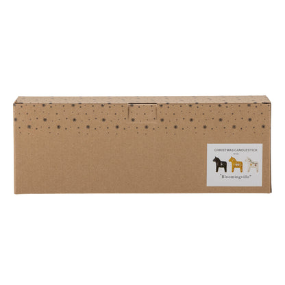 Bloomingville Siffer Kerzenhalter, Bunt, Polyresin