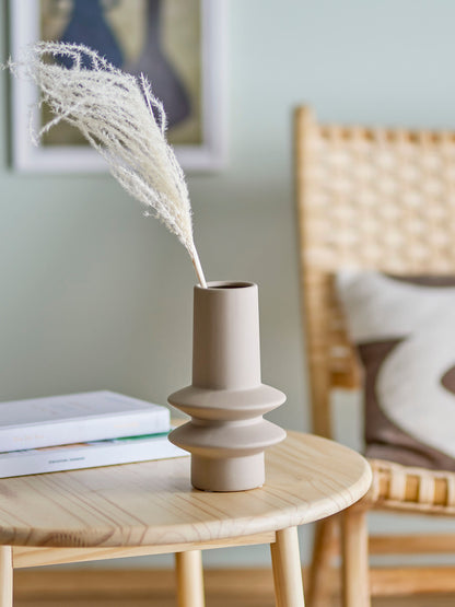 Bloomingville Isold Vase, Natur, Steingut