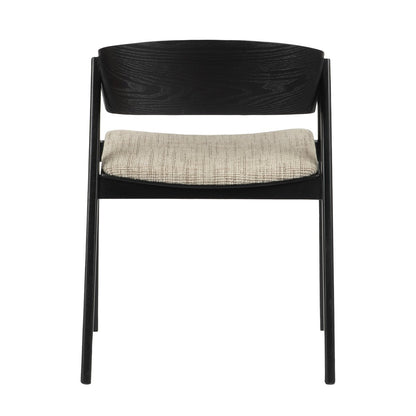 EDO Holzsessel (2er Set) schwarz