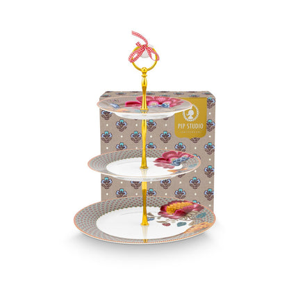 Pip Studio Royal Etagere Blooming Tales Fantasy Khaki