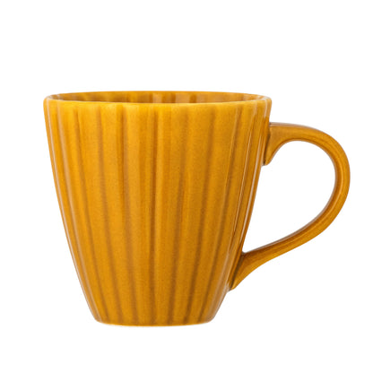 Bloomingville Latina Tasse, Gelb, Steingut