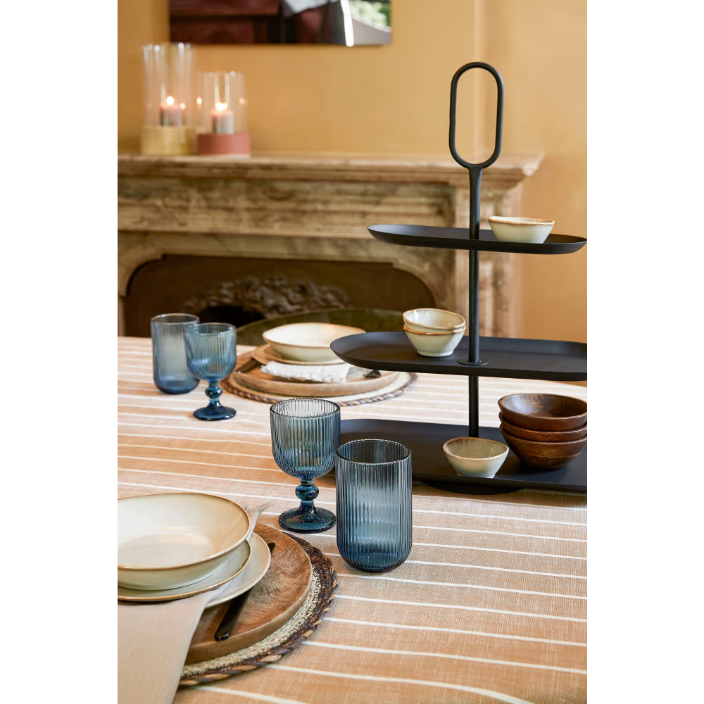 6er Trinkglas-Set Merlot Blue