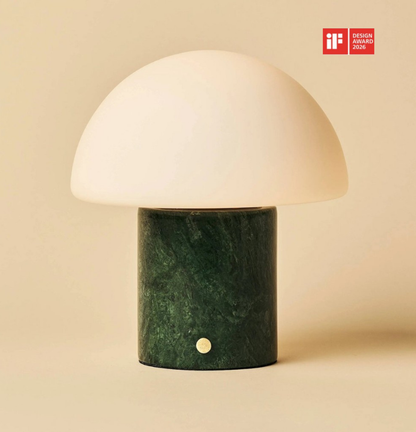 Maris Green – Marble wiederaufladbare Tischlampe | dimmbar