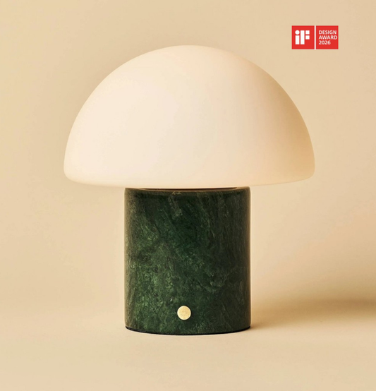 Maris Green – Marble wiederaufladbare Tischlampe | dimmbar